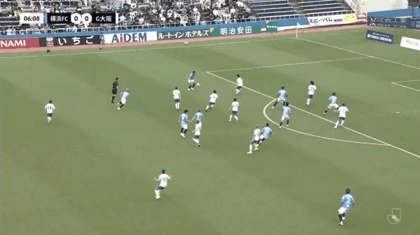 Tường thuật trận đấu J-League: Nduka ghi bàn, Yamashita Ryoya gỡ hòa, Yokohama FC 1-1 Gamba Osaka
