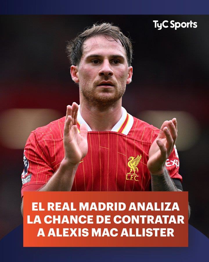 TYC: Real Madrid đang cân nhắc ký hợp đồng với McAllister để thay thế Modric