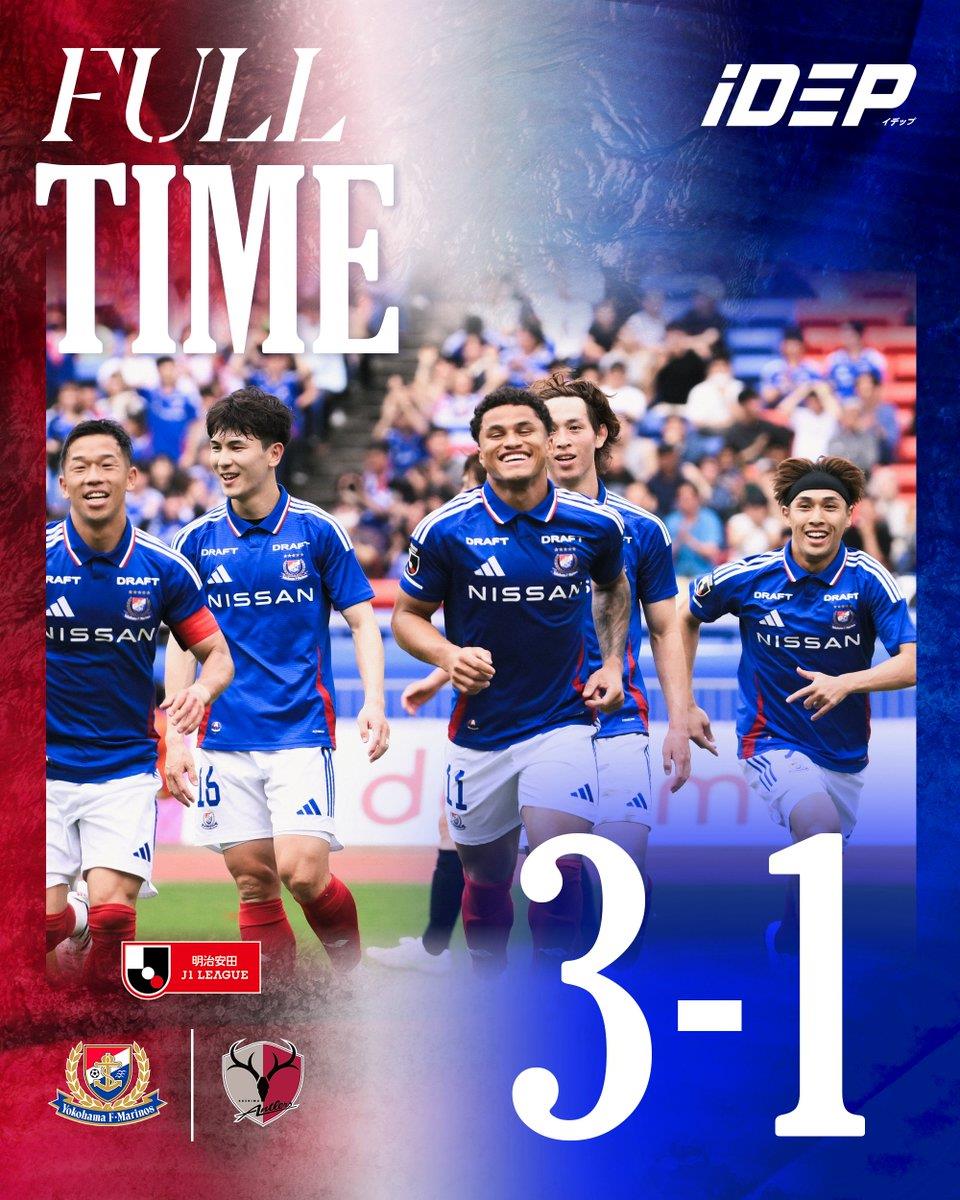 Đối thủ cũ gửi lời ấm áp! Yokohama F. Marinos đánh bại Kashima Antlers với tỷ số 3-1, chấm dứt chuỗi 7 trận thua liên tiếp của họ tại giải đấu