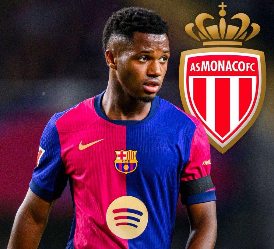 Romano: Monaco sắp mượn Fati từ Barcelona kèm điều khoản mua đứt