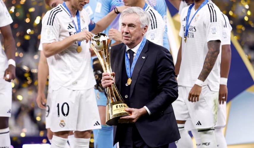 Thống kê của AS Sơ yếu lý lịch sự nghiệp của Ancelotti: 5 danh hiệu Champions League, là huấn luyện viên duy nhất giành được cả năm danh hiệu giải đấu lớn