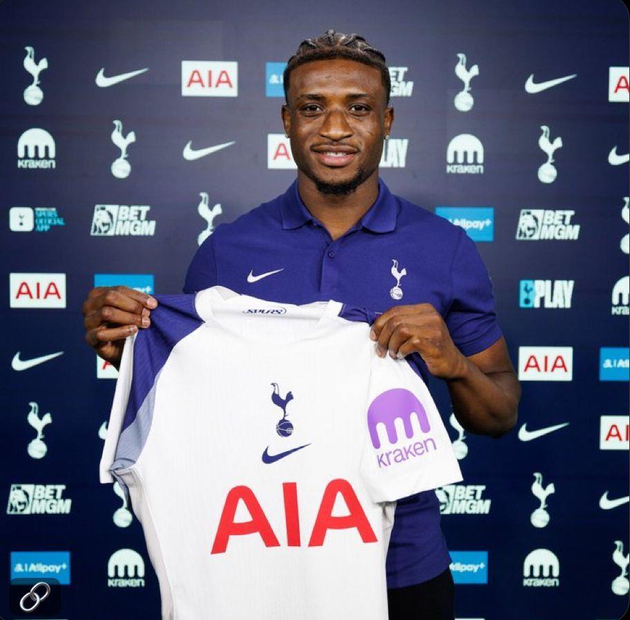 Kudus: Tôi có thể lực tốt và khả năng đột phá tốt. Tôi hy vọng sẽ giúp Tottenham đạt được kết quả tốt ở Ngoại hạng Anh và Champions League.