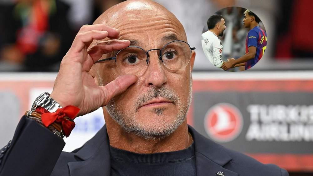 HLV ĐT Tây Ban Nha tìm cách hoà giải mâu thuẫn giữa Carvajal và Yamal